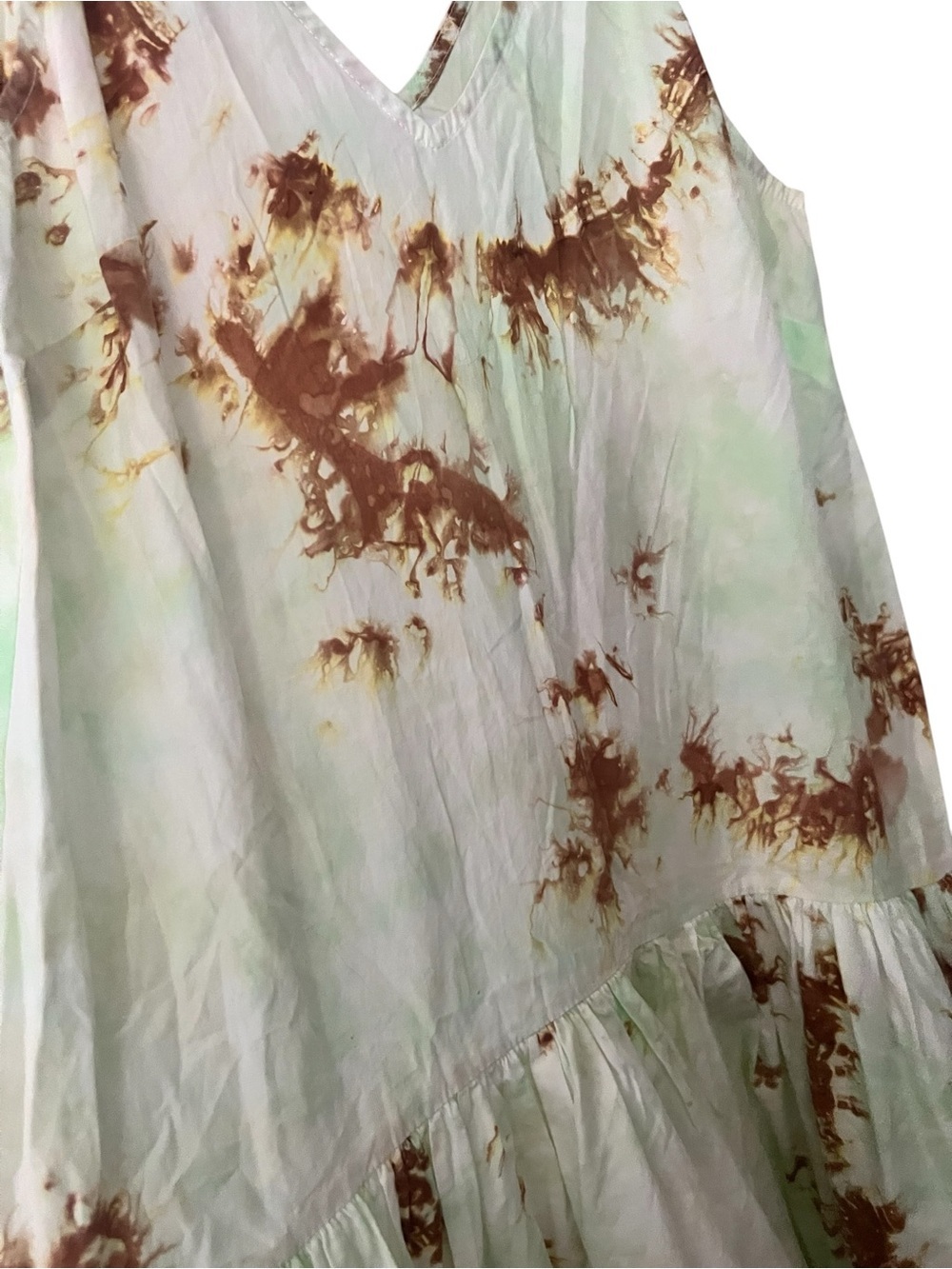 SWF Escapism Tie-Dye Maxi Dress - Maldivian Green - Picture 5 of 7